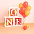 One Balloon Box for 1st Birthday Decoration,Multicolour,Set Of 1
