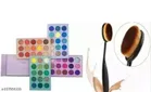 Eye Shadow Palette with Makeup Brush 