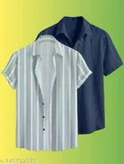 Casual Shirts for Men, Pack of 2 