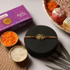 Radhe Krishna Metal Chandan Akshat Rakhi 