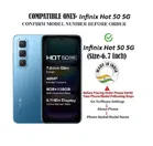 Artificial Leather Mobile Flip Cover for Infinix Hot 50 5G 