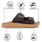 Sliders for Men, Brown 
