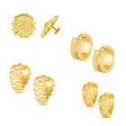 Gold Plated Designer Earrings Set for Women & Girls 