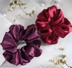 Fur Scrunchies for Women, Pack of 12 