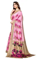 Art Silk Printed Saree for Women 