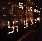 Swastik Light 6+6 Yellow Steady Lights 