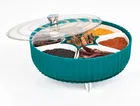 360° Revolving Eligant Spice Box with 7 Section Masala Box Containers (Pack of 1, Assorted)