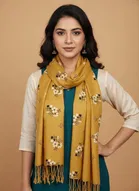 Women viscose Rayon Printed Scarf 