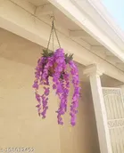 Polyester Artificial Hanging Flower Garlands 