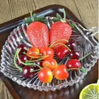 Glass Multipurpose Serving Designer Round Plate 