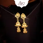 Oxidised Gold Plated Alloy Earrings for Women 