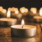 Tea Light Candles Normal Waxed 30 Mins Burning 