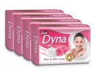 Dyna Rose Extract & Milk Cream 4X41 g (Pack of 4)