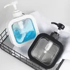 Plastic Refillable Liquid Soap Dispenser for Bathroom (Multicolor, 300 ml) (Pack of 2)