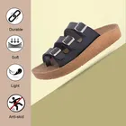 Sliders For Men, Black 