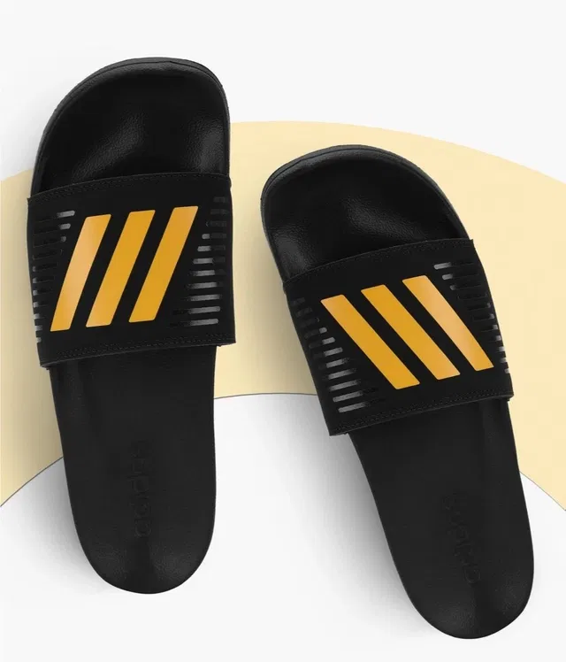 Sliders for Men (Black, 7)