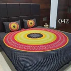 War Trade Cotton Printed Bedsheet with Pillow cover 