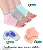 Moisturizing Silicon Gel Socks with Gel Pad & Foot Pad 