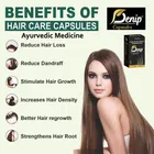 Denip Ayurvedic Amla Bhringraj Sankhpushpi Extracts Hair Growth 60 Pcs Capsules 