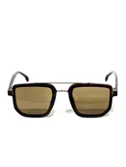 ABS Plastic Square Shape Sunglasses for Men 