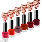 Banetion Exclusive Long Lasting Nail Paint Combo, Pack Of 6