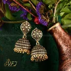 Vighnaharta Oxidised  German Feminine Graceful Bollywood Earring 
