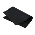 Status Welcome Rubber Pin Stripe Mat 38x58cm Black