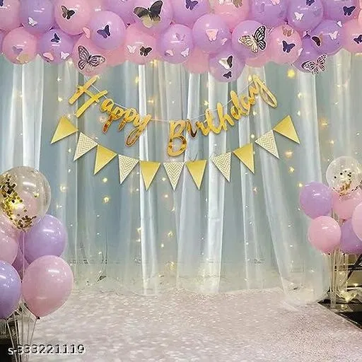 81 Pcs Balloons Decoration Kit, Multicolour, Set of 1
