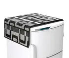 Knit Printed Fridge Top & Handle Cover 