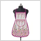 Krishna E Quilted Pink Flower Apron 68x58cms 