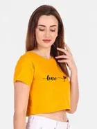Cotton Blend Printed Tops for Women 