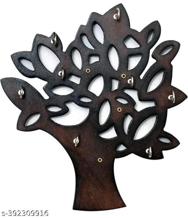 Wooden Key Holder (Brown)