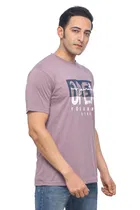 Round Neck Printed T-Shirt for Men 