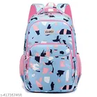 Polyester Backpack Bag, Blue