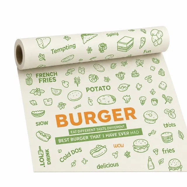G&M Butter/Food Wrapping Premium OGR Paper Roll 68m [1Kg]