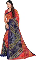 Georgette Woven Saree for Women 