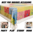 PVC Printed 4 Seaters Table Cover 