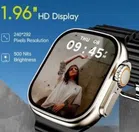 T800 Ultra Smartwatch for Men & Women (Black)