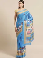 New Fancy Khadi Festive Sarees 