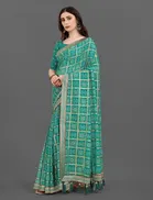 Silk Embellished Saree for Women 