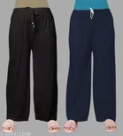 Palazzos for Women, Pack of 2 