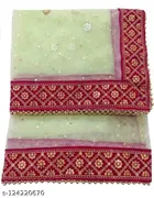 Bridal Netted Dupatta 