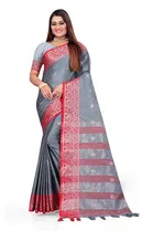 New Fancy Cotton Festive Sarees 