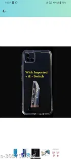 Silicone Mobile Cover for Realme C20-2021 