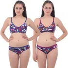 Cotton Blend Lingerie Set for Women 