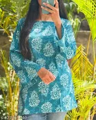 Floral Rayon Kurti for Women, Pack of 2 