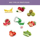 Nibbler Soother for Babies Fruit Feeder Kids Nipple Pacifier for Fruit Vegetable and Fruit Shape Silicone Teether 