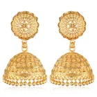 Alloy Gold Plated Earrings for Women (Gold, Set of 1)