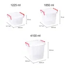 Multipurpose Square Box Container Set of 3 