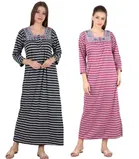 Woolen Hosiery Nighty for Women 